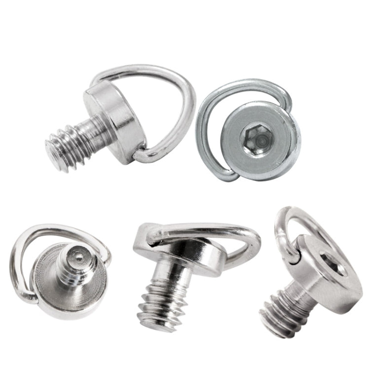BEXIN LS076 2 PCS Quick Release Plate Screws 1/4 inch -20 Adapter Mount Screws, LS076