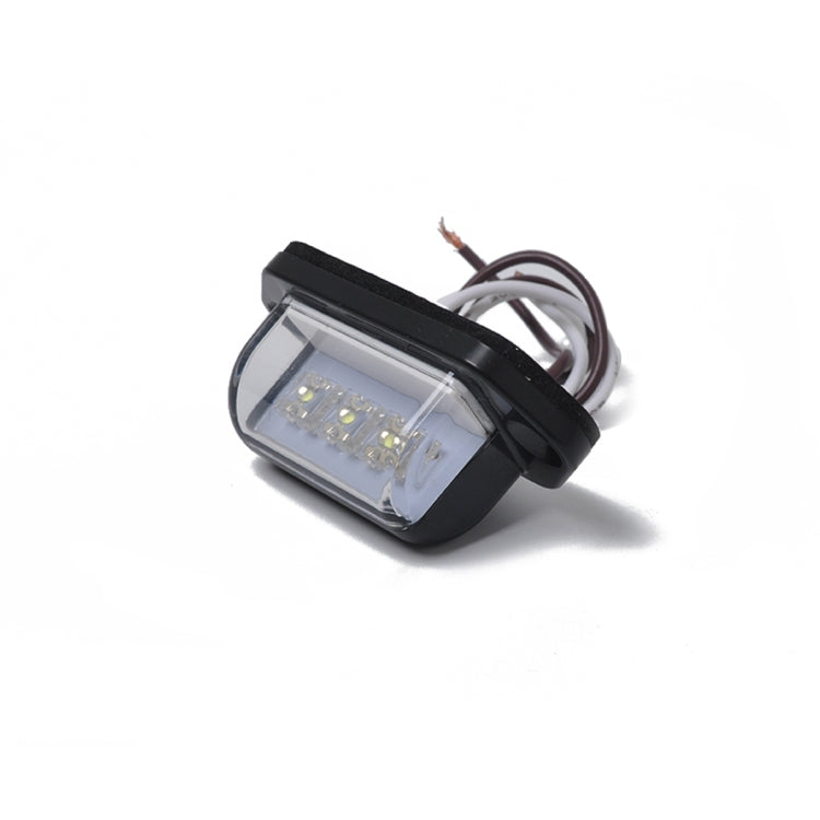 A5662 Truck Trailer Lorry 12V 3LEDs Number Licence Plate Light Rear Tail Lamp, A5662