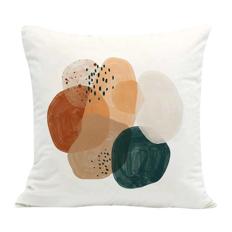 Watercolor Printed Sofa Pillow Case No Core Print On Your Demand, 35x35cm, 40x40cm, 45x45cm, 50x50cm, 60x60cm
