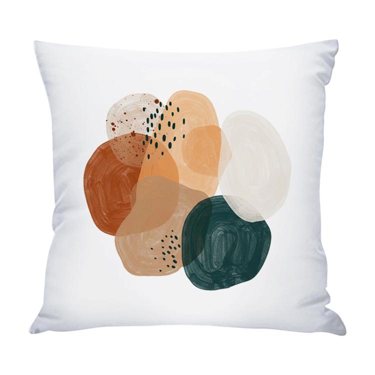 Watercolor Printed Sofa Pillow Case No Core Print On Your Demand, 35x35cm, 40x40cm, 45x45cm, 50x50cm, 60x60cm
