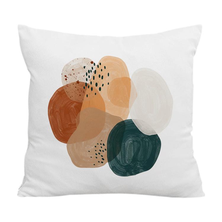 Watercolor Printed Sofa Pillow Case No Core Print On Your Demand, 35x35cm, 40x40cm, 45x45cm, 50x50cm, 60x60cm