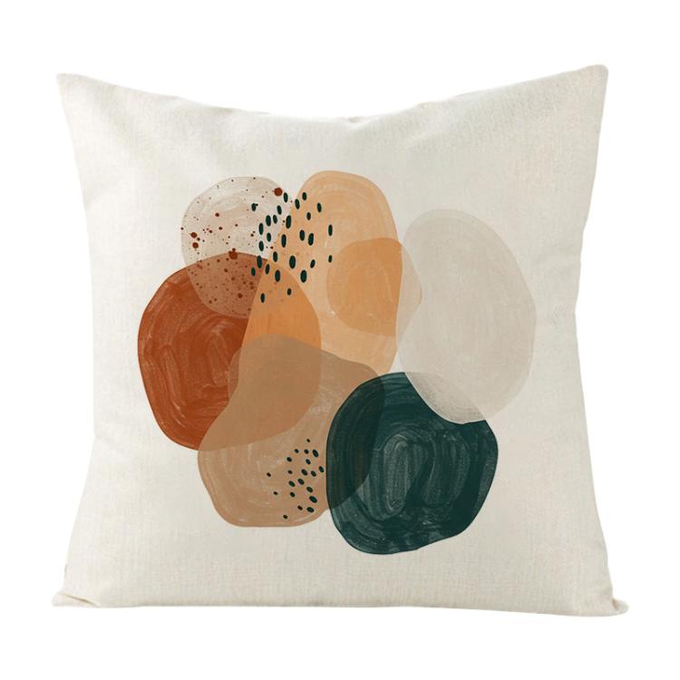 Watercolor Printed Sofa Pillow Case No Core Print On Your Demand, 35x35cm, 40x40cm, 45x45cm, 50x50cm, 60x60cm