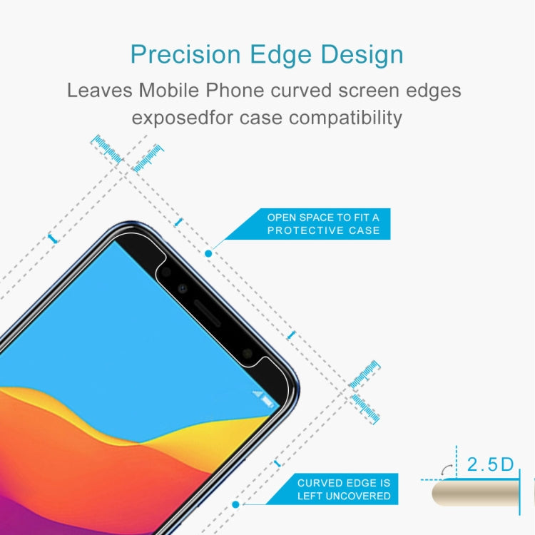 0.26mm 9H 2.5D Tempered Glass Film for Huawei Honor 7A, For Honor 7A(1 PC)