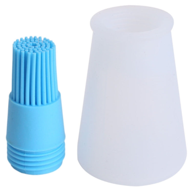 Kitchen Silicone Oil Brush Grill Brush Oil Bottle,Random Color Delivery, 11.5x5cm