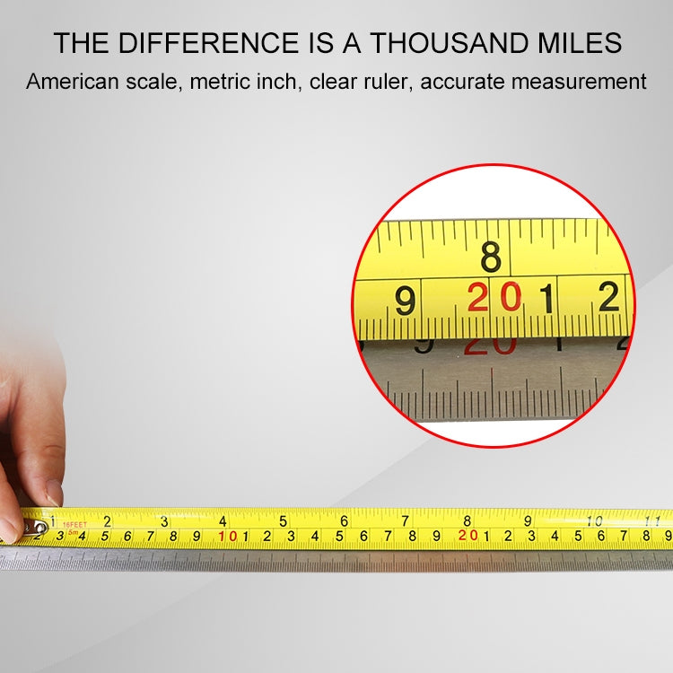 Aoben Retractable Ruler Measuring Tape Portable Pull Ruler Mini Tape Measure, Length: 5m Width: 25mm, Length: 5m Width: 25mm