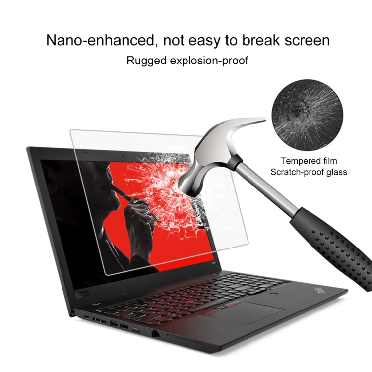 9H Surface Hardness Full Screen Tempered Glass Film for Lenovo ThinkPad L580 15.6 inch, Lenovo L580