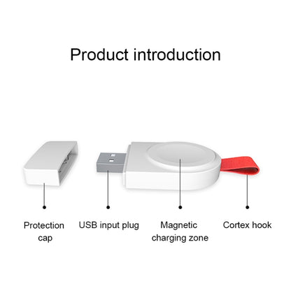 A3 Universal Portable Qi Standard Magnetic Wireless Charger for Apple Watch Series 4 & 3 & 2 & 1