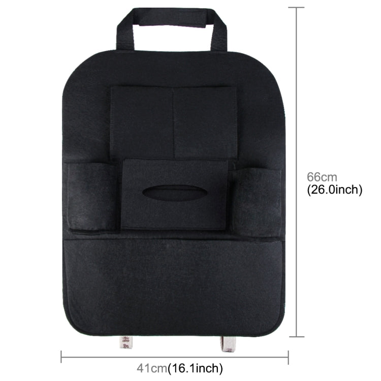 KANEED Auto Car Backseat Organizer Multi-Pocket Travel Storage Bag for Sunglass Phone Tissue Beverage Drink Can, Storage Bag