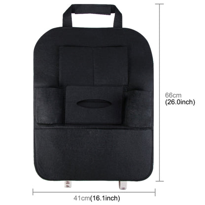 KANEED Auto Car Backseat Organizer Multi-Pocket Travel Storage Bag for Sunglass Phone Tissue Beverage Drink Can, Storage Bag