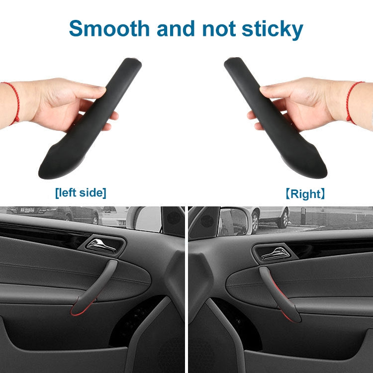 Car Rear Right Inside Doors Handle Pull Trim Cover for Mercedes-Benz C-class W203 -2007 , Left Driving, Rear Right (Beige), Rear Right (Black), Rear Right (Grey)