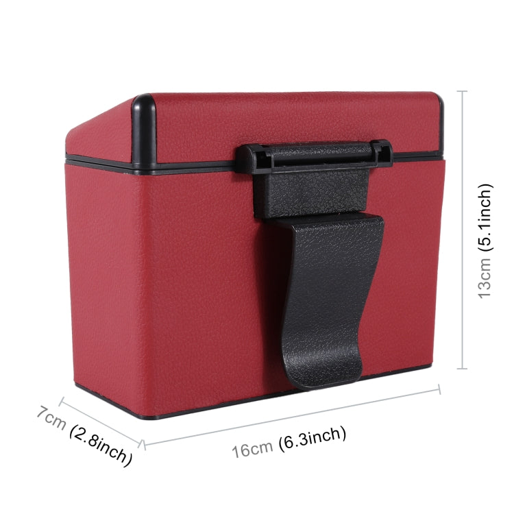 Car Plastic Trash Can Large Capacity Interior Accessories Box