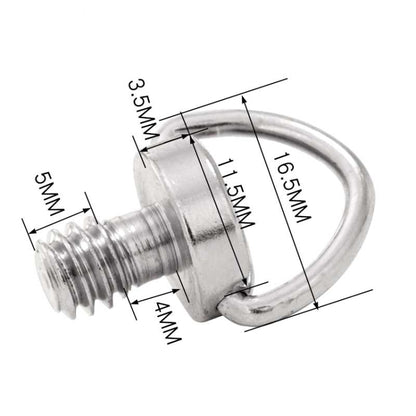 BEXIN LS076 2 PCS Quick Release Plate Screws 1/4 inch -20 Adapter Mount Screws, LS076