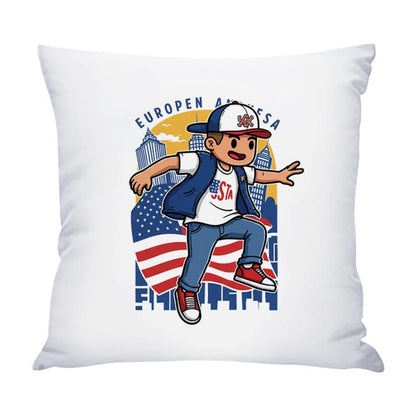 Boy Printed Sofa Pillow Case No Core Print On Your Demand, 35x35cm, 40x40cm, 45x45cm, 50x50cm, 60x60cm