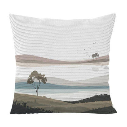 Scenery Printed Sofa Pillow Case No Core Print On Your Demand, 35x35cm, 40x40cm, 45x45cm, 50x50cm, 60x60cm