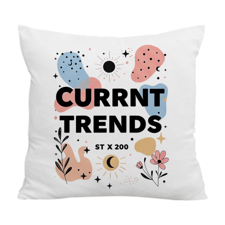 Current Trends Printed Sofa Pillow Case No Core Print On Your Demand, 35x35cm, 40x40cm, 45x45cm, 50x50cm, 60x60cm