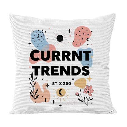 Current Trends Printed Sofa Pillow Case No Core Print On Your Demand, 35x35cm, 40x40cm, 45x45cm, 50x50cm, 60x60cm