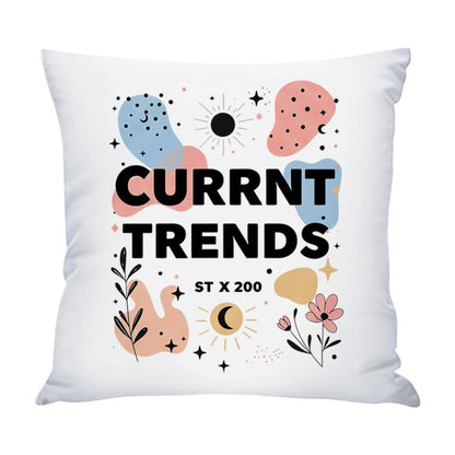 Current Trends Printed Sofa Pillow Case No Core Print On Your Demand, 35x35cm, 40x40cm, 45x45cm, 50x50cm, 60x60cm