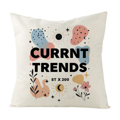 Current Trends Printed Sofa Pillow Case No Core Print On Your Demand, 35x35cm, 40x40cm, 45x45cm, 50x50cm, 60x60cm