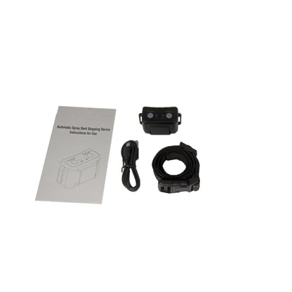 WELLTURN B490 Rechargeable Waterproof Pet Dog Training Automatic Spray Anti Barking Collar, B490