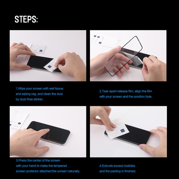 For iPhone 11 Pro Max / XS Max ROCK 0.23mm Soft Edge 7D Curved Surface Anti Blue-ray Full Screen Tempered Glass Film, For iPhone 11 Pro Max / XS Max