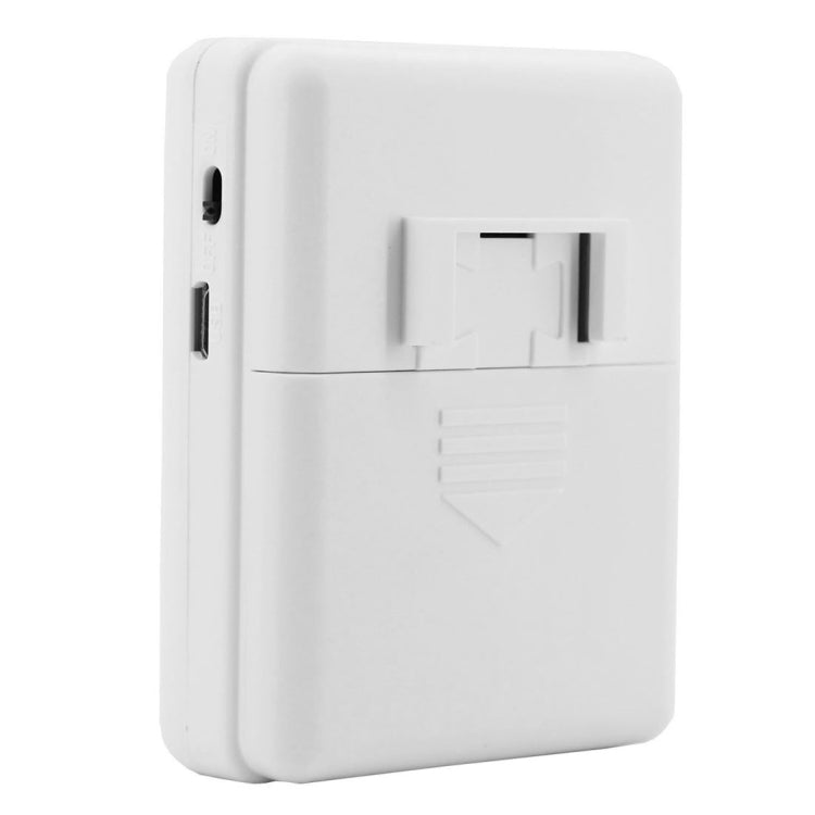 FY-0256 2 in 1 PIR Infrared Sensors (Transmitter + Receiver) Wireless Doorbell Alarm Detector for Home / Office / Shop / Factory, EU Plug, FY-0256 Doorbell Alarm Detector, FY-0256 Doorbell Alarm