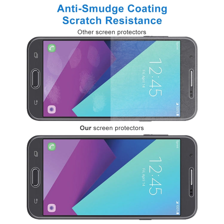0.26mm 9H 2.5D Tempered Glass Film for Samsung Galaxy J7 V, For Galaxy J7 V(1 PC)